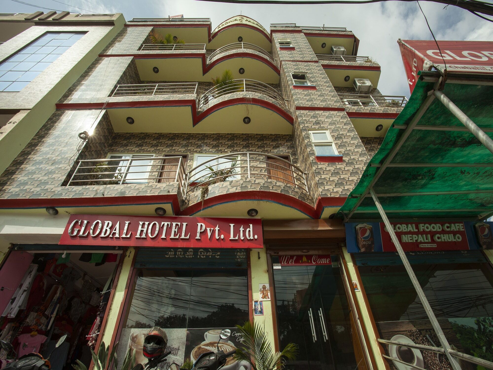 Oyo 195 Global Hotel And Resort Kathmandu Exterior foto
